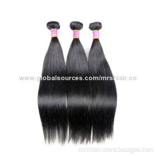 22-inch Silk Straight Unprocessed Indian Remy Hair Weaving